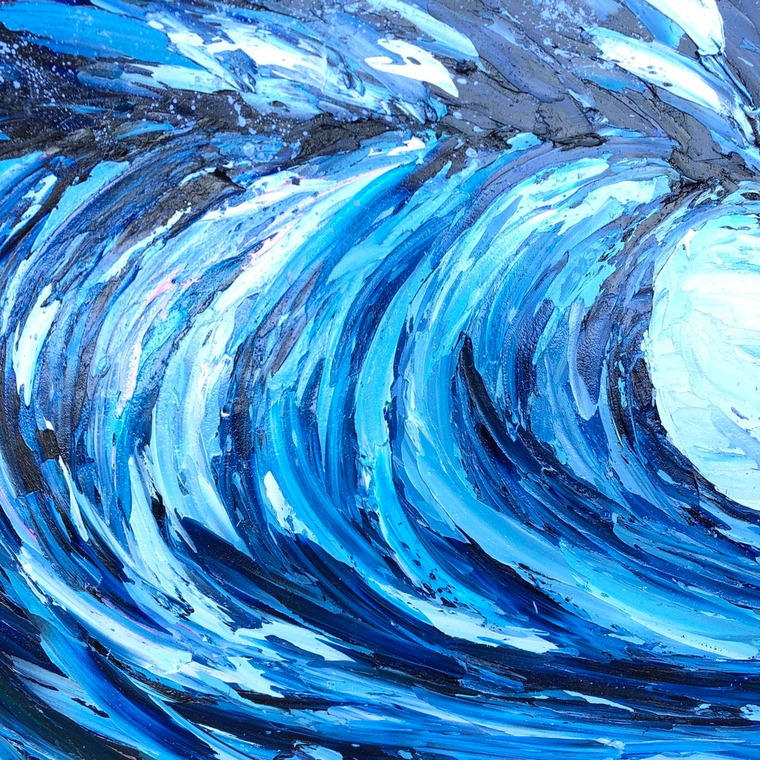 Breaking Wave, 30" X 48"