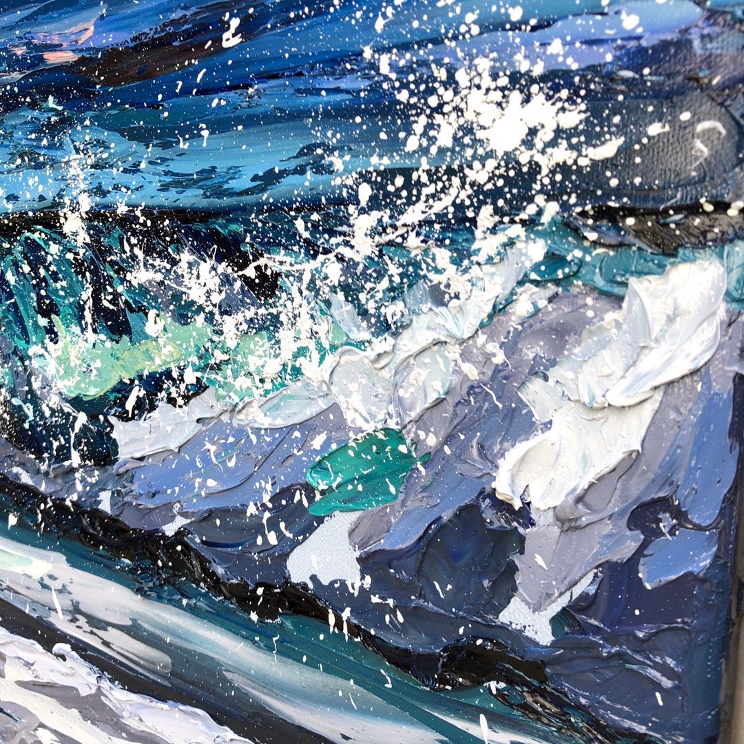 Wild and Free, 24" X 48"