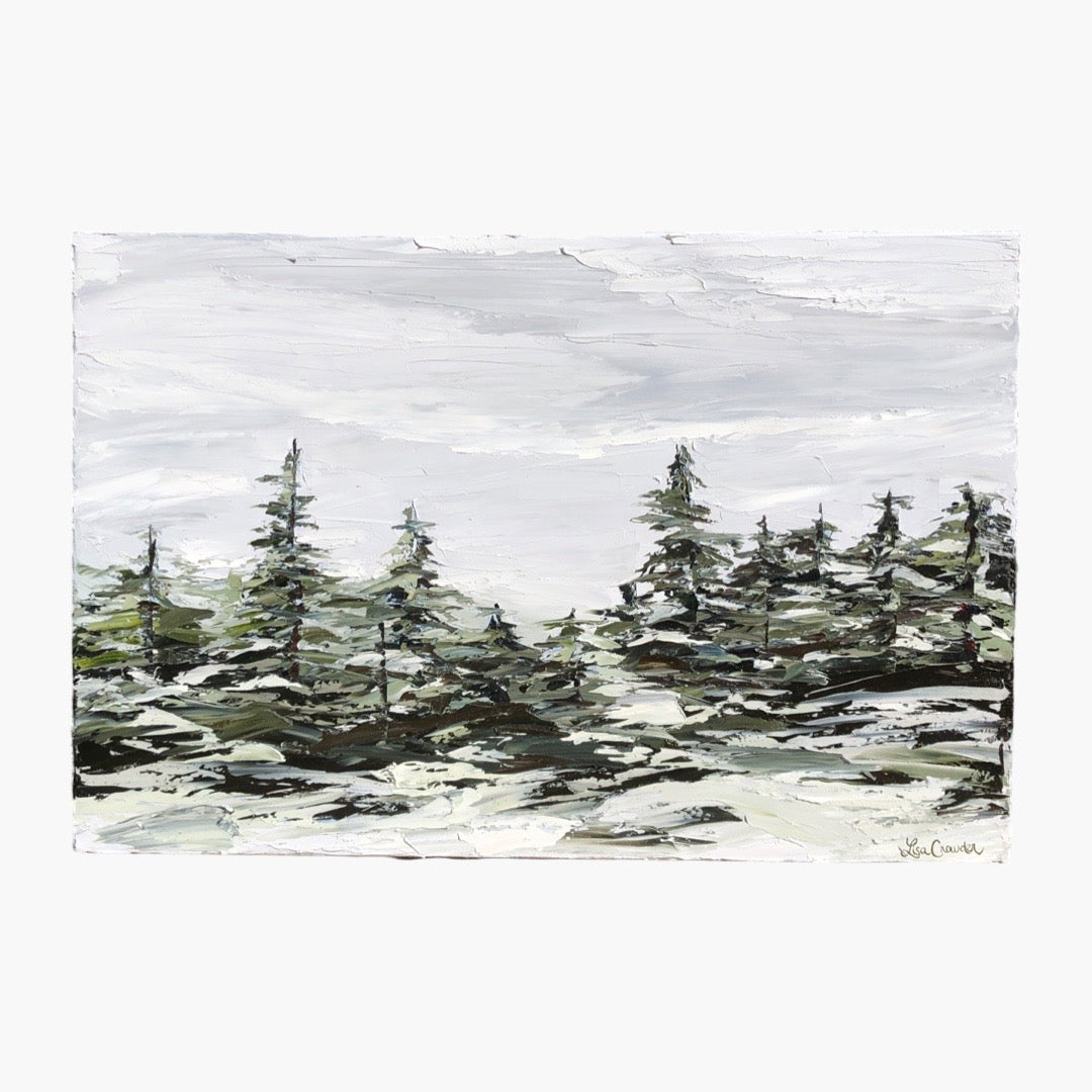 Home for Christmas, 24" x 36"