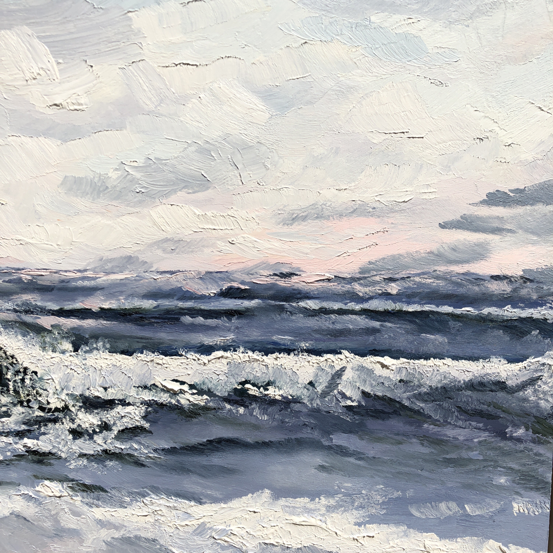 Sit With Me, 36" X 48"