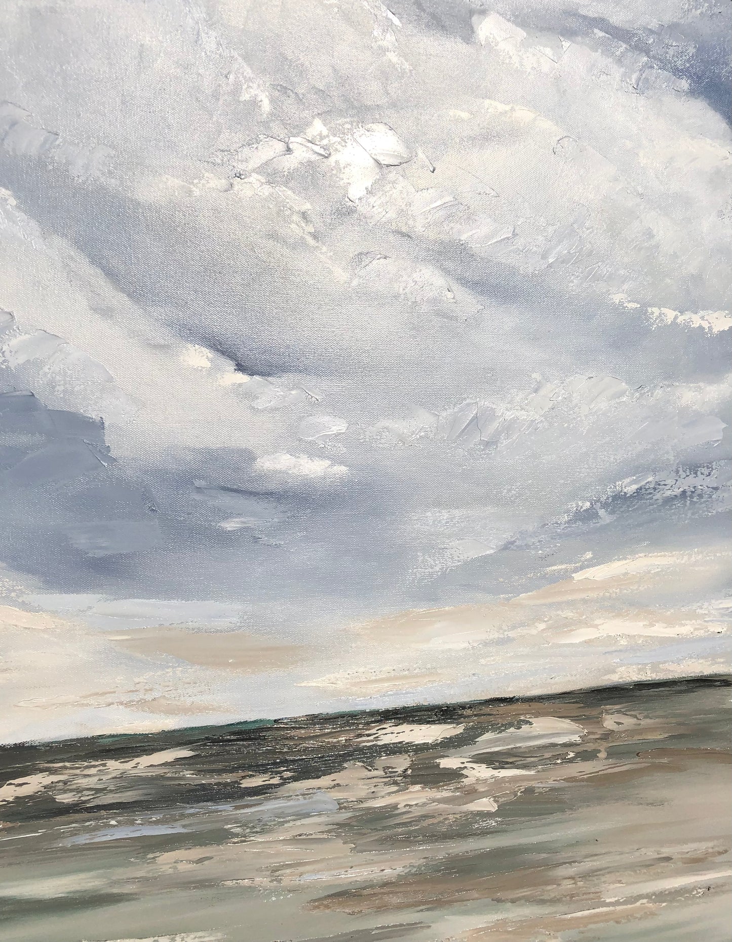 Green Pastures, 36" X 48"