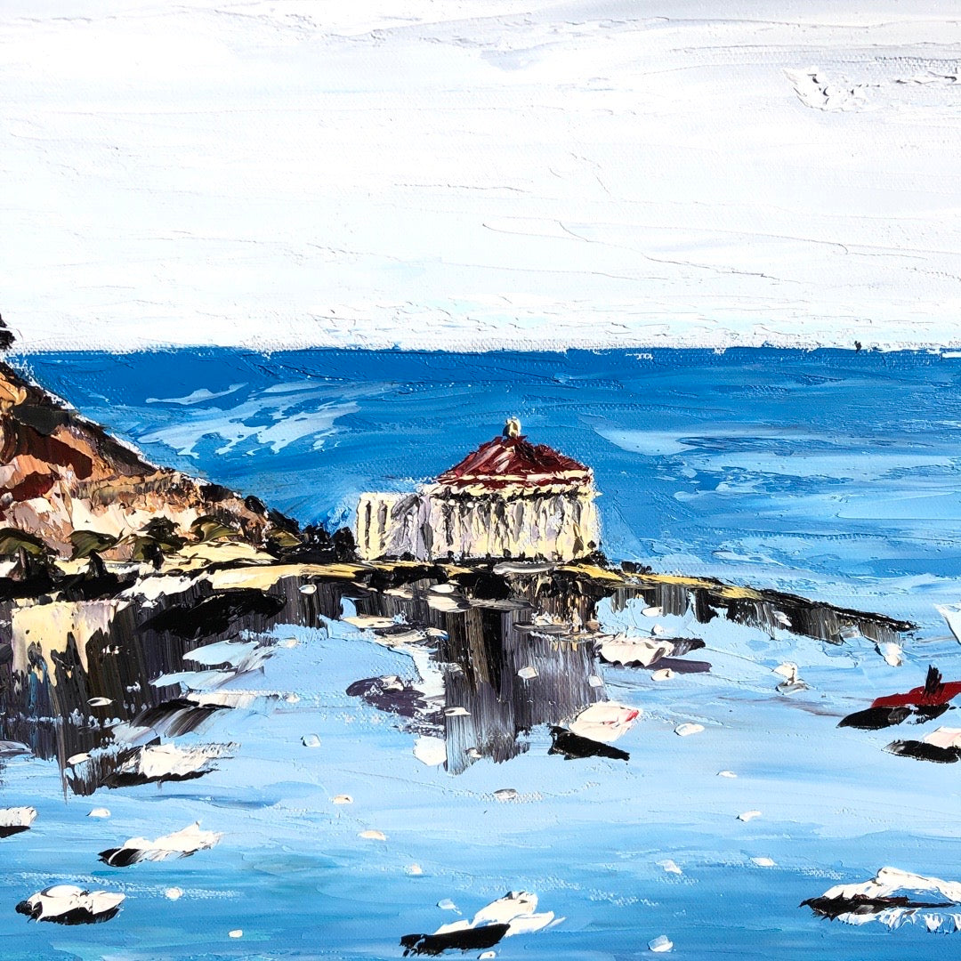 Let's Go to Catalina, 30" X 40"