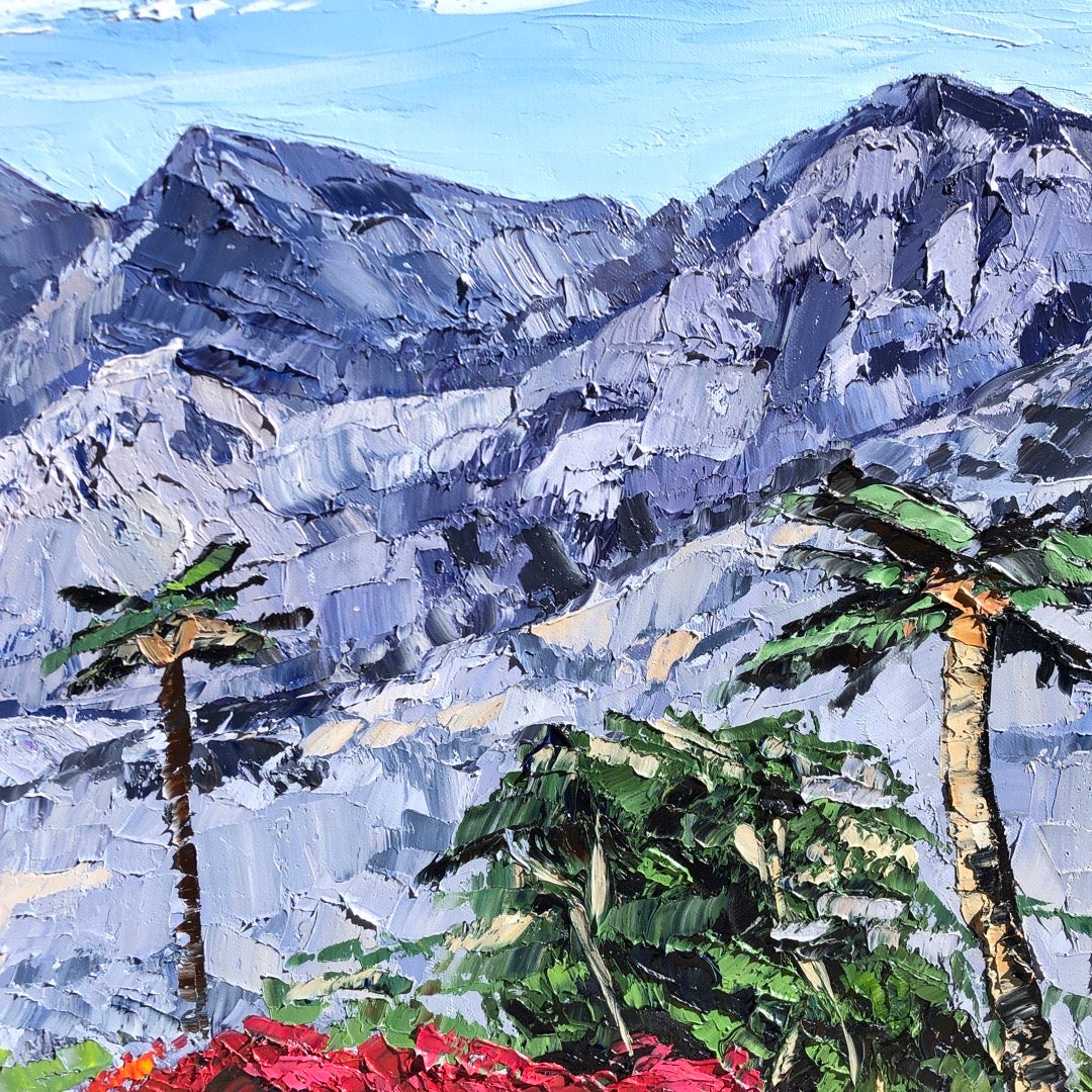 Palm Springs Paradise, 36" X 48"
