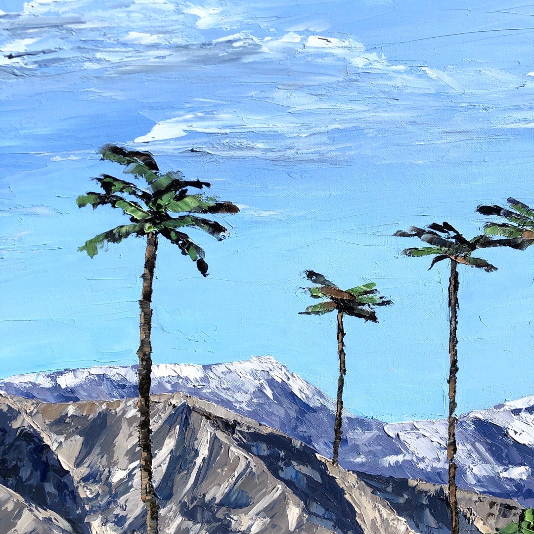 A Dream of Palm Springs, 30" X 48"