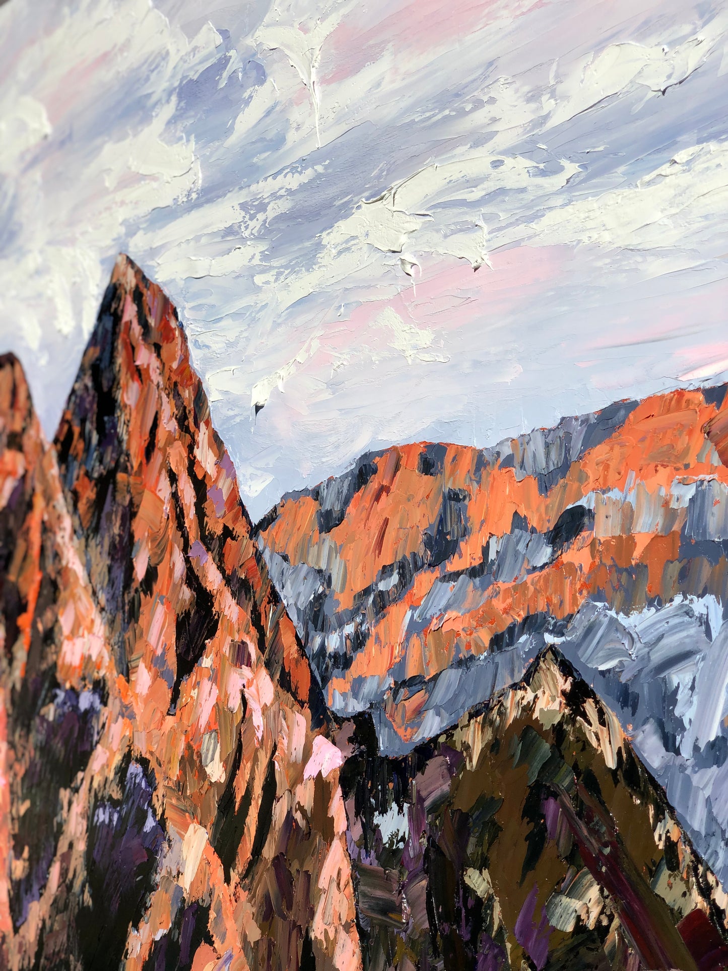 Mountain Majesty, 48" X 96"