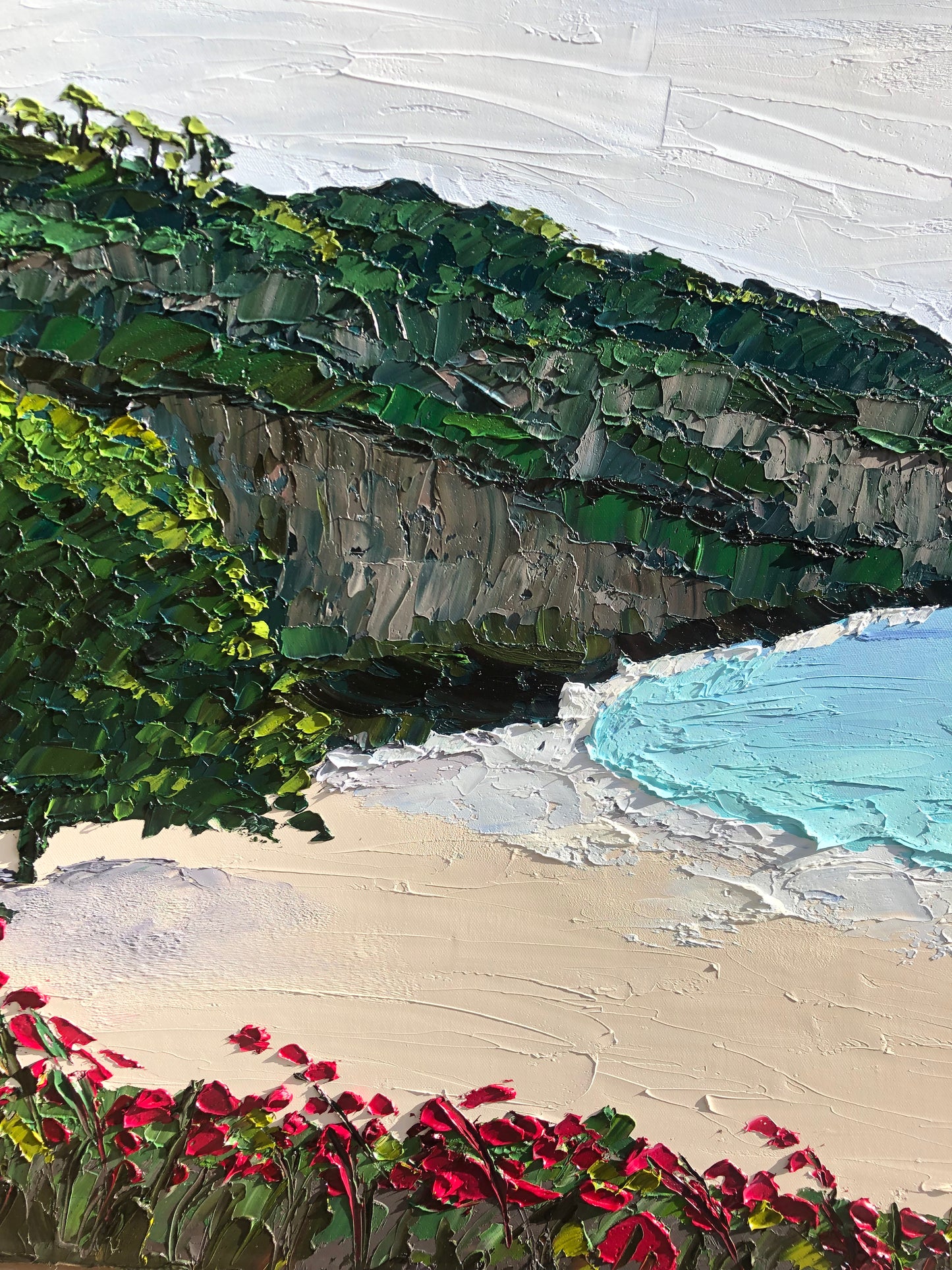 Hapuna Beach Hawaii, 30" X 40"