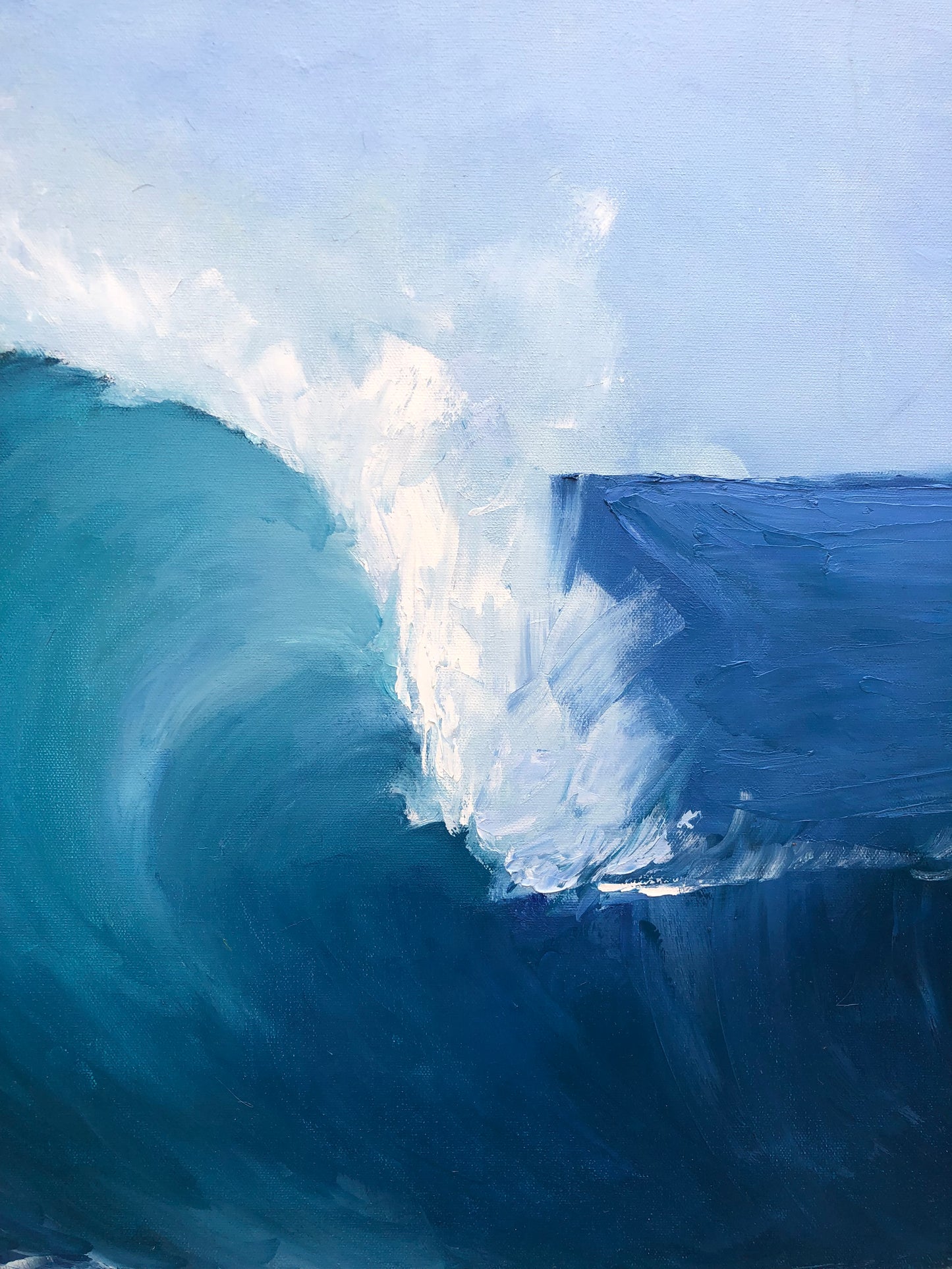 Let Go, 30" X 40"