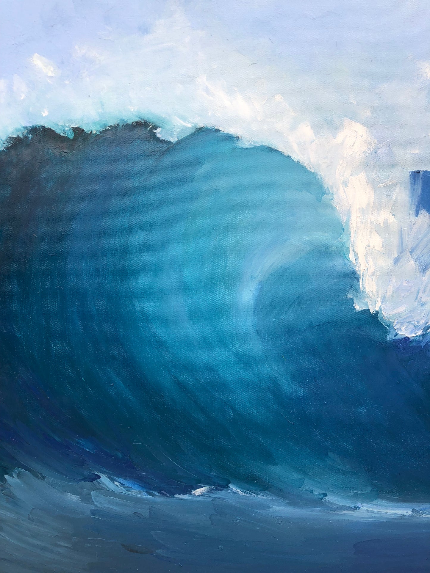Let Go, 30" X 40"