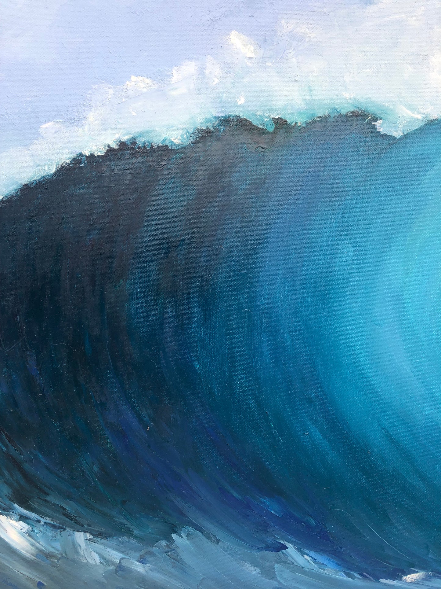 Let Go, 30" X 40"