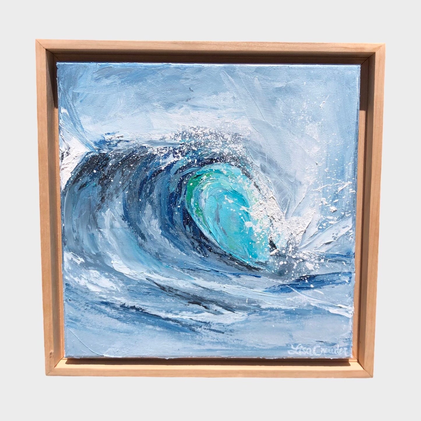 Wild and Free, 12" x 12"