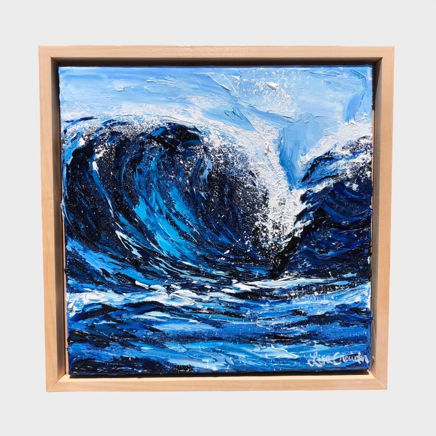 Untamed, 12" x 12"