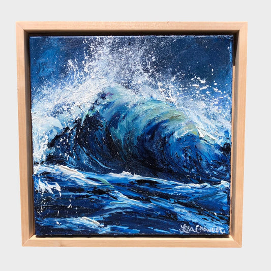 Ocean Roar, 12" x 12"