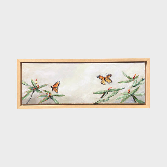 Milkweed Dance, 12" X 36"